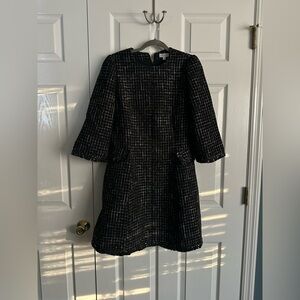 NWT Sedge Apparel Monochrome Tweed Dress